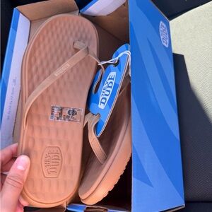 Women’s Tan Flip Flop Sandals